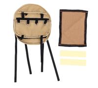 SUNGOOYUE Bolsa de Llanta de Repuesto de Automóvil RC, Cubierta con Calcomanías de Bricolaje para 1:10 1:12 Cars de Control Remoto a Escala Fit SCX10 Durable Oxford Tela