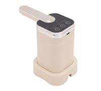 SUNGOOYUE Bomba de Agua Potable Eléctrica Portátil, 3 Modos, Plegable, Materiales Seguros de Calidad Alimentaria para el Hogar, Camping, Viajes, Oficina, ABS (Beige)