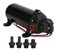 SUNGOOYUE Bomba de Diafragma, Motor Eléctrico de Alta Presión de 12 V 24 V con Protector contra Sobrecalentamiento, para Agua, ácido Débil, Líquido de Base Débil, Bomba de Prueba,