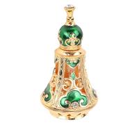 SUNGOOYUE Botella de Perfume Recargable, Botella de Spray de Perfume de Esmalte Vintage de Aleación de Zinc con Sello a Prueba de Fugas, Dispensador Reutilizable para Aceites Esenciales, Cosméticos