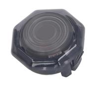 SUNGOOYUE Botón Mecánico con Interruptor Rojo para 6 - Compatibilidad Mejorada y Sentido de Presión Versátil - para Jugadores de Juegos de Lucha (Negro Transparente #12)