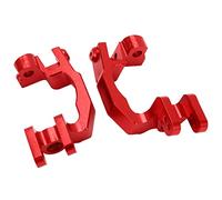 SUNGOOYUE Bujes RC C, Bujes Traseros de Aleación de Aluminio Mecanizados con Precisión CNC con Alta Dureza y Anticorrosión, para Coche RC 1/10 Senton Typhon Big Rock (Rojo)