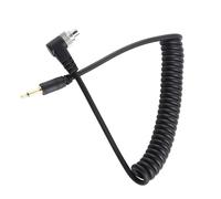SUNGOOYUE Cable de Sincronización de Flash de la Sincronización del Cable para un Buen Bloque de Luz Intermitente para Las Cámaras de PC de Rosca Espiral de 100 Cm y el Gatillo de Relámpagos