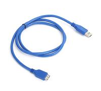 SUNGOOYUE Cable USB 3.0 Tipo A A Micro B, Transferencia Rápida de Datos 5Gbps, con Cable de Cobre Libre de Oxígeno y Anillo Magnético Antiinterferencias, para Conexión de Disco Duro (1 m/3, pies)