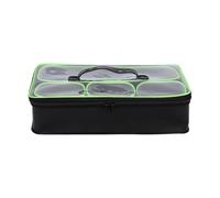 SUNGOOYUE Caja de Aparejos de Pesca, EVA a Prueba de Fugas, Impermeable, Cinco en, Organizador de Cebo, Bolsa de Almacenamiento de Equipo de Pesca para Kayak, Camping, Canotaje (Juego Cinco en)