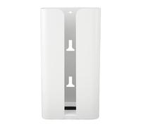 SUNGOOYUE Caja de Pañuelos Montada en la Pared, Dispensador de Pañuelos de Acero Al Carbono Resistente, Fácil Instalación para Baño y Cocina (WHITE)