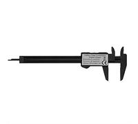 SUNGOOYUE Calibrador Vernier LCD Digital Herramienta de Medición Electrónica de Acero Inoxidable de 6 Pulgadas 0 a 150 Mm Pulgadas Medidor de Profundidad Interior Exterior para Usuarios de Bricolaje
