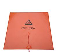 SUNGOOYUE Cama Calefactable Cama Calefactora de Silicona 12 V 120 W 120 X 120 Mm, Almohadilla de Caliente Adhesiva de Calentamiento Rápido con Transferencia de Calor Uniforme para Reemplazo de (220v