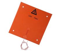 SUNGOOYUE Cama Calefactable Cama Calefactora de Silicona 12 V 120 W 120 X 120 Mm, Almohadilla de Caliente Adhesiva de Calentamiento Rápido con Transferencia de Calor Uniforme para Reemplazo de (220v