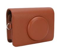 SUNGOOYUE Camina de Cámara, PU Leather Photo Impresora Case Protectora con Correa para el Hombro Anti -Drop Fit para MS200 2 en 1 Cámara (One Size)