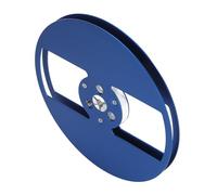 SUNGOOYUE Carrete de Cinta en Blanco Universal de 7"con Excelente Mano de Obra para Grabación de Sonido para Pletina de Casete de Carrete Abierto - Material de Aleación de Aluminio (BLUE)