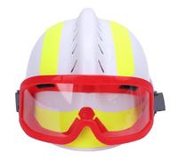SUNGOOYUE Casco de Rescate del Casco Escolar Alto con una Tira Bien Pensada para la Búsqueda de Emergencia y la Construcción de Respaldo de PC Minories (WHITE)