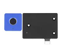 SUNGOOYUE Cerradura Inteligente de Gabinete con Huella Digital, Capacidad | Sensor biométrico semiconductor, desbloqueo táctil de 0,5 s, batería recargable de 500 mAh, alimentación de emergencia USB,