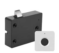 SUNGOOYUE Cerradura Inteligente de Gabinete con Huella Digital, Capacidad | Sensor biométrico semiconductor, desbloqueo táctil de 0,5 s, batería recargable de 500 mAh, alimentación de emergencia USB,