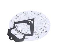 SUNGOOYUE Circle of Fifths Wheel, 30 Cm de Diámetro Herramienta de Aprendizaje de Melodía de la Rueda de Acordes Colgantes de Pared con Gráfico de Acordes para Guitarra Ukulele (RMT-A10W (blanco))