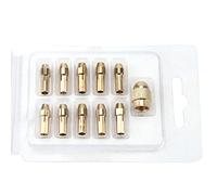 SUNGOOYUE Cobre Drill Chuck Collet Set Resistente a la Sala 0.5-3.2 Mm para Mini Coleta de Herramientas Giratorias de la Eléctrica para Taladros Eléctricos, Brocas de Cabezal de Molienda, Mini