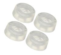 SUNGOOYUE Cojín de Costura Transparente PVC Soft PVC Plástica Reducción de Vibraciones 4 Partes para la Máquina de Coser Feet Machine Doméstica