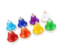 SUNGOOYUE Colorida Campanilla de 8 Notas para Niños - Juguete de Instrumentos Musicales con un Diseño Atractivo - Muy Diversión para la Enseñanza y Aprendizaje de la Música Infantil Construcción de