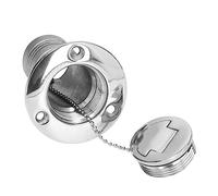 SUNGOOYUE Conexión de Relleno de Mar sin Keystless 38 Mm 316 Puerto de Tanque de Acero Inoxidable con un Anillo de Sellado para Caravanas, Remolques, Remolques (#5)