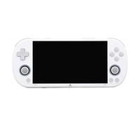 SUNGOOYUE Consola de Juegos Portátil, Portátil, Pantalla IPS de 4,96 Pulgadas, Más de 9000 Juegos, Tarjeta de Memoria 64G Incorporada, Procesador A133P, Compatible con Batallas en Línea para (WHITE)