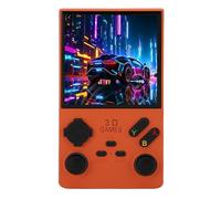 SUNGOOYUE Consola de Juegos Portátil Retro, Dispositivo de Juego Portátil de 4 Pulgadas para Adultos con Memoria de 256 GB (Orange)
