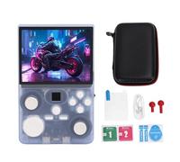 SUNGOOYUE Consola de Juegos Portátil Retro, Linux Portátil de Código Abierto con Pantalla MIPI HD de 3,5 Pulgadas, Joysticks Duales, Batería de 4000 MAh para Juegos Multijugador (128G)