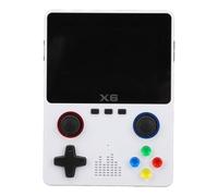 SUNGOOYUE Consola de Rocker Retro -Retro Portátil con Adultos, IPS Chiara Quality 'Image IPS, Múltiples Funciones para Diferentes Juegos, para Dos Jugadores Juegos (White)