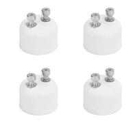 SUNGOOYUE Convertidor GU10 a MR16, Adaptador GU10 a MR16 Convertidor de Portalámparas Resistente Al Calor para Lámpara Halógena LED 4PCS