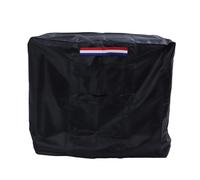 SUNGOOYUE Cubierta Rectangular para Mesa de Fuego para Exteriores, Revestimiento de Plata 420D, Impermeable, Resistente a la Radiación, Protección contra el Sol y el Polvo, Cómoda de Transportar,