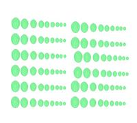 SUNGOOYUE Cuentas de Pesca Surtidas de Plástico Suave, Luminosas, 900 Piezas, Formas de Huevo Redondas Ovaladas, Kit de Aparejos Multimodelo para Pesca en Arroyo, Piscina, Lago, Río