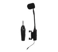 SUNGOOYUE de Micrófono Inalámbrico, Kit de Amplificador Receptor de Micrófono en Miniatura UHF con Núcleo de Condensador para Interpretación de Violín, Solista y Uso en Grupo (Enchufe de la UE)