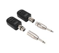 SUNGOOYUE de Micrófono Inalámbrico, Solución de Procesador de Sonido Simplificada, Transmisor y Receptor XLR para Músicos y Artistas