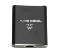 SUNGOOYUE Divisor Ethernet 1 a 2 con Cable de Alimentación USB, Divisor LAN de Alta Velocidad de 1000 Mbps para Transferencia de Datos Eficiente, Compatible con Concentradores ADSL, Conmutadores,