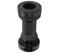 SUNGOOYUE Eje de pedalier de Bicicleta, 1,37x24T 68-73mm Eje de pedalier de aleaci¡§?n de Aluminio BB para Bicicletas de Carretera Bicicletas de Monta?a(Negro), Bottom Bracket