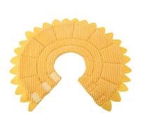 SUNGOOYUE Elizabeth Collar Protector de Algodón de 34 a 36 Cm Collar Ajustable de Girasol para Mascotas Suave y Liviano para la Curación de Heridas, el Aseo de Perros y Gatos (Circunferencia del
