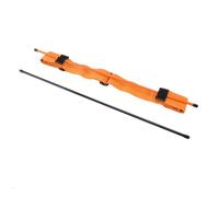 SUNGOOYUE Entrenador de Swing de Golf, Mejora la Postura y la Rotación del Swing con Varilla de Fibra de Vidrio y Banda Elástica, para Practicar Golf en Casa o Al Aire