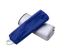 SUNGOOYUE Estera de Campamento Portátil Ultraligera, Alfombra de Playa de Aluminio Impermeable de Aluminio, Almohadilla para Dormir Cómoda 6.7 * 6.7 Pies, Fácil de Limpiar, Alfombra de PVC para (1M)