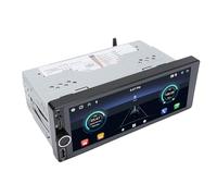 SUNGOOYUE Estéreo para Automóvil de un Solo DIN, Radio para Automóvil Bluetooth con Pantalla Táctil de 6.86 Pulgadas con Cámara de Respaldo 1080P y Control de Voz, para Auto y (1+32GB)