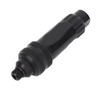 SUNGOOYUE Filtro Sumergible Humidificador de Buceo Cilíndrico de Humidificación de Humidificación Respirador Portátil de Alta Eficiencia con Construcción de Latón para Equipo de Buceo (Black)