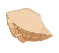 SUNGOOYUE Filtros de café de Cono, Filtros de café de Fibra Natural, 100 Unidades, Espesor Uniforme sin Adhesivo para Cafeteras de Goteo de 1 a 2 Tazas, Preparación Diaria en el Hogar y la Oficina