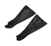 SUNGOOYUE Flexibles de Chorro de de 65 Cm para Trabajos de Gabinetes Abrasivos, 1 par de de Látex con Partículas para Proyectos de Chorro de, Protector de Trabajo Industrial