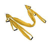SUNGOOYUE Fuerte Sling de Antigravedad de Hamaca de Yoga Mejora la Alineación de Flexibilidad para Principiantes Home Home Gynester Algodón (Yellow)
