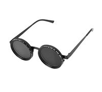 SUNGOOYUE Gafas de Sol de Tinte Ajustable, Gafas de Sol Redondas de Playa con Tecnología de Lentes de Filtro ND, para Aventuras Al Aire y Uso Diario