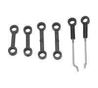 SUNGOOYUE Hebilla de Conexi¨®n de Helic¨®ptero RC, Hebilla de Conexi¨®n RC, Hebilla de Conexi¨®n Compatible con Wltoys V912 a V912 04 Piezas de Repuesto de Varilla de Tracci¨®n de Helic¨®ptero RC