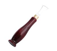 SUNGOOYUE Herramienta de Ranura de Borde de Cuero Resistente Al óxido para Crear Líneas Decorativas Paralelas que Sean Adecuadas para una Línea de Presión de Cuero de Tamaño Mediano y Grande (1 mm)