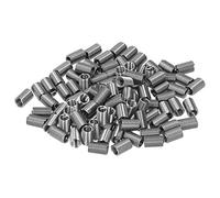 SUNGOOYUE Herramienta de Reciprocidad de Cierre de Acero Inoxidable Herramienta de Reciprocidad M6X1 -Aplicados Industriales Resistentes a la Abrasión 100 Piezas (3D)