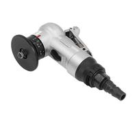 SUNGOOYUE Herramienta Neumática de Biselado con Cabezales de Corte de Acero de Tungsteno, Mini Máquina Biseladora para Agujeros Redondos Interiores y Exteriores, Hecha de Malla Metálica de 1/4 de