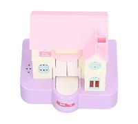 SUNGOOYUE Hucha para Casa de Perro, Banco Automático de Plástico con Luz y Música, 14,5 X 12 X 13 Cm, Caja para Ahorro de Dinero para Niños, Cumpleaños, Navidad, Juego de Aprendizaje (Perro