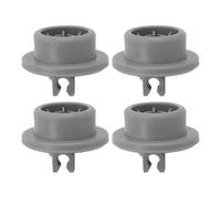 SUNGOOYUE Juego de 4 Ruedas para la Cesta Inferior del Lavavajillas, Flexibilidad Suave, Fácil Instalación para el Lavavajillas