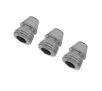 SUNGOOYUE Juego de Cuñas con de Martillo de Acero Cuñas de Redondo 20 Piezas de División de Borde Liso de Acero para Hacha Trineo Martillo de Garra Refuerzo Carpinteros Constructores (Diámetro 11 mm